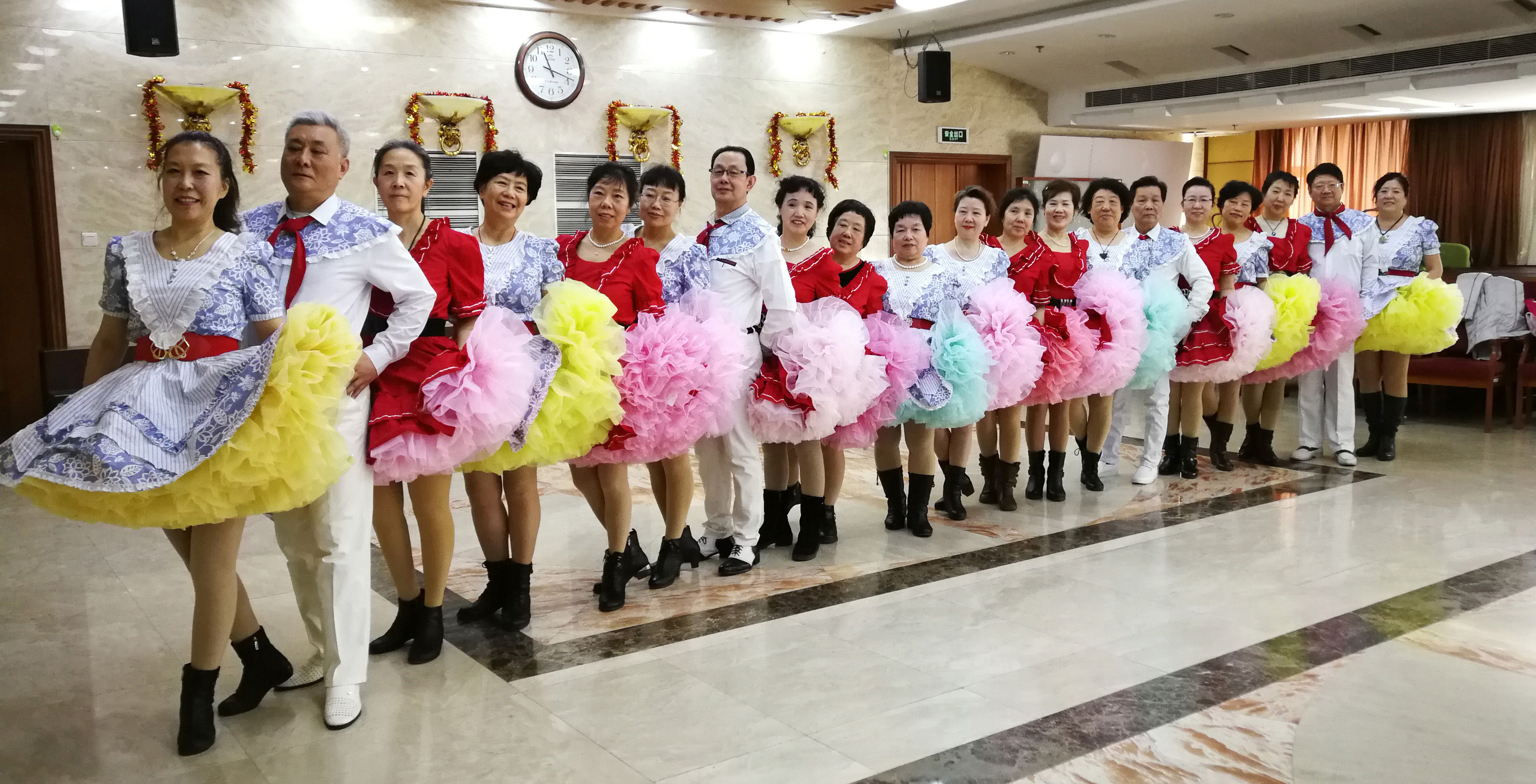 Beijing Senior University Square Dance Class